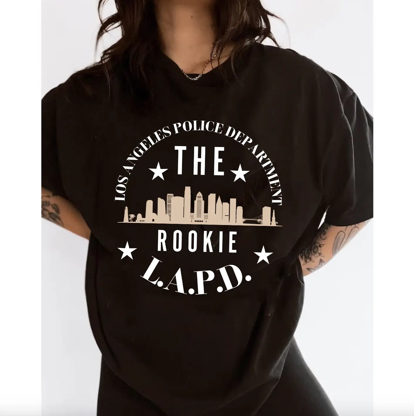 The Rookie LAPD Retro Tshirt, The Rookie Tv Show Shirt