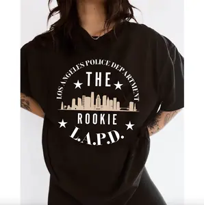 The Rookie LAPD Retro Tshirt, The Rookie Tv Show Shirt