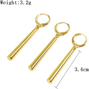 Gold Earrings Clip On - Anime Costume Cosplay Earrings - Figure Earrings For Anime Lovers