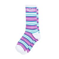 Von Dutch Purple & Blue Stripe Crew Socks