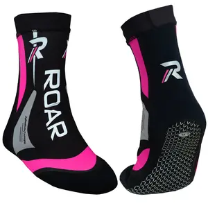 ROAR-INT Pink Neoprene Training Socks – Ideal for MMA, Boxing, and Gym Workouts
