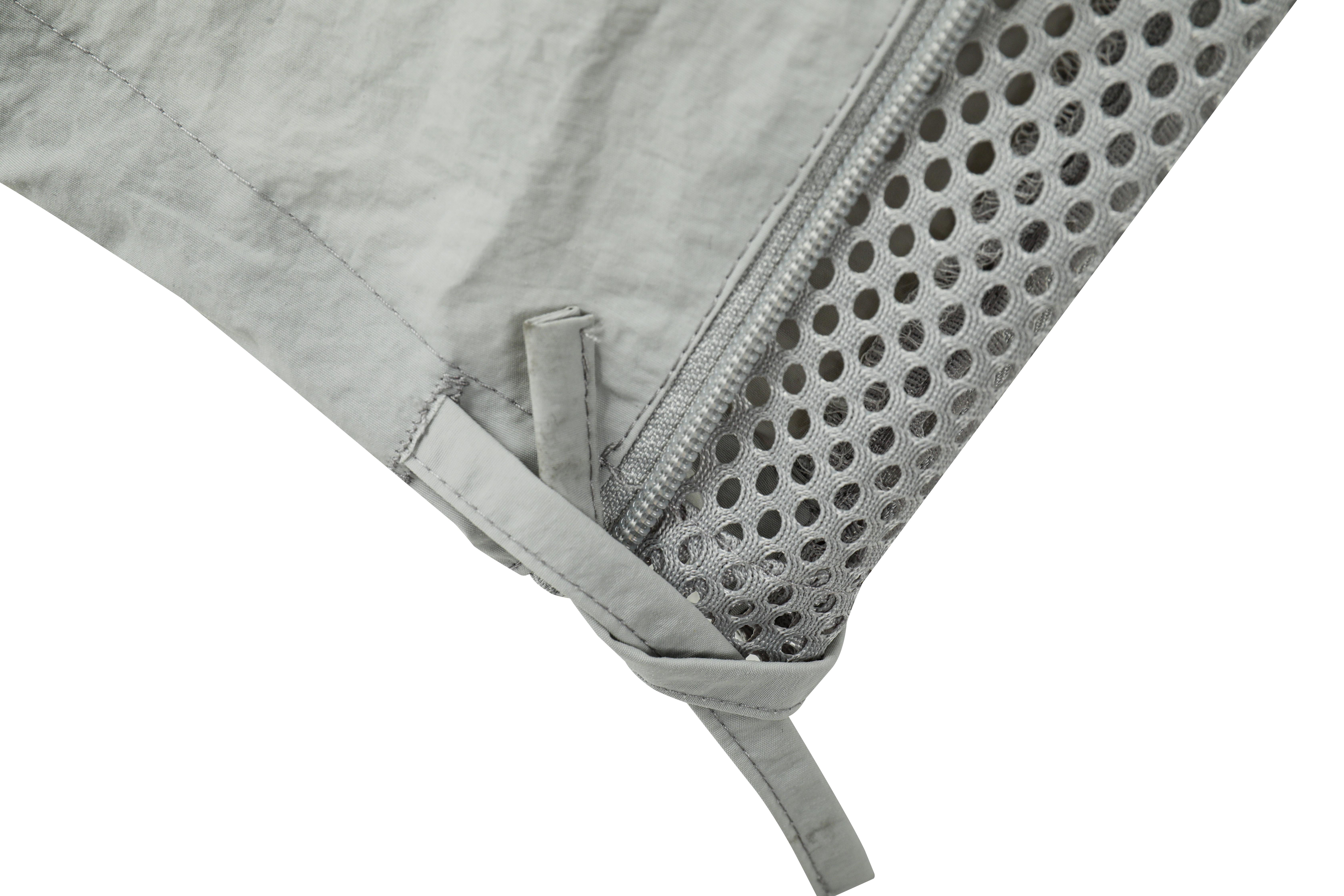 Men’s summer American-style quick-dry wide-leg casual pants with mesh for excellent breathability and zippered panels