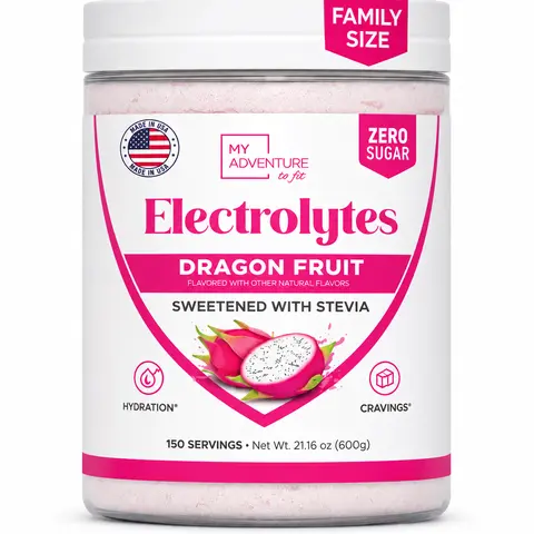 Dragon Fruit Electrolytes | ZERO SUGAR Hydration | FAMILY SIZE - 150 Servings