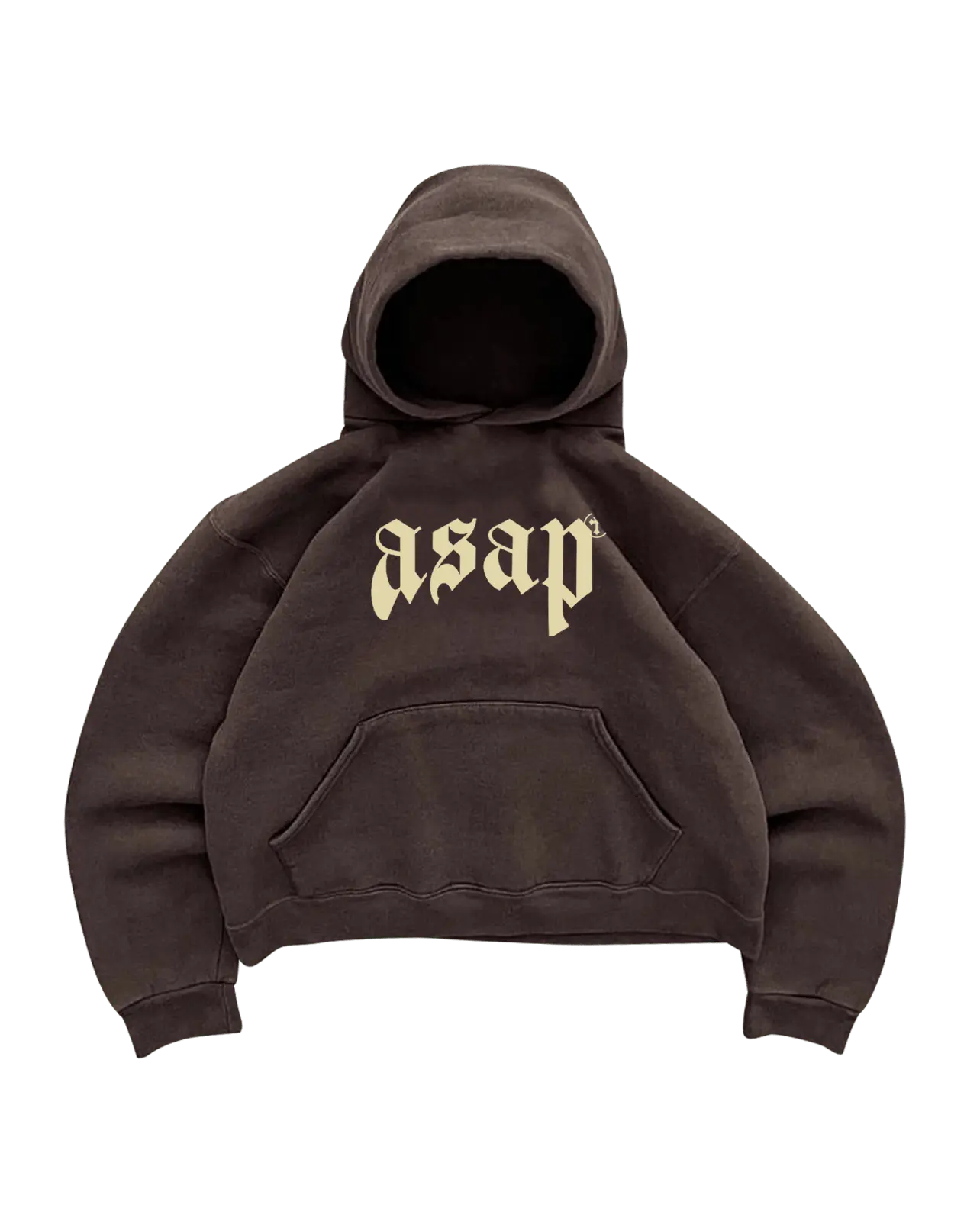 brown asap hoodie