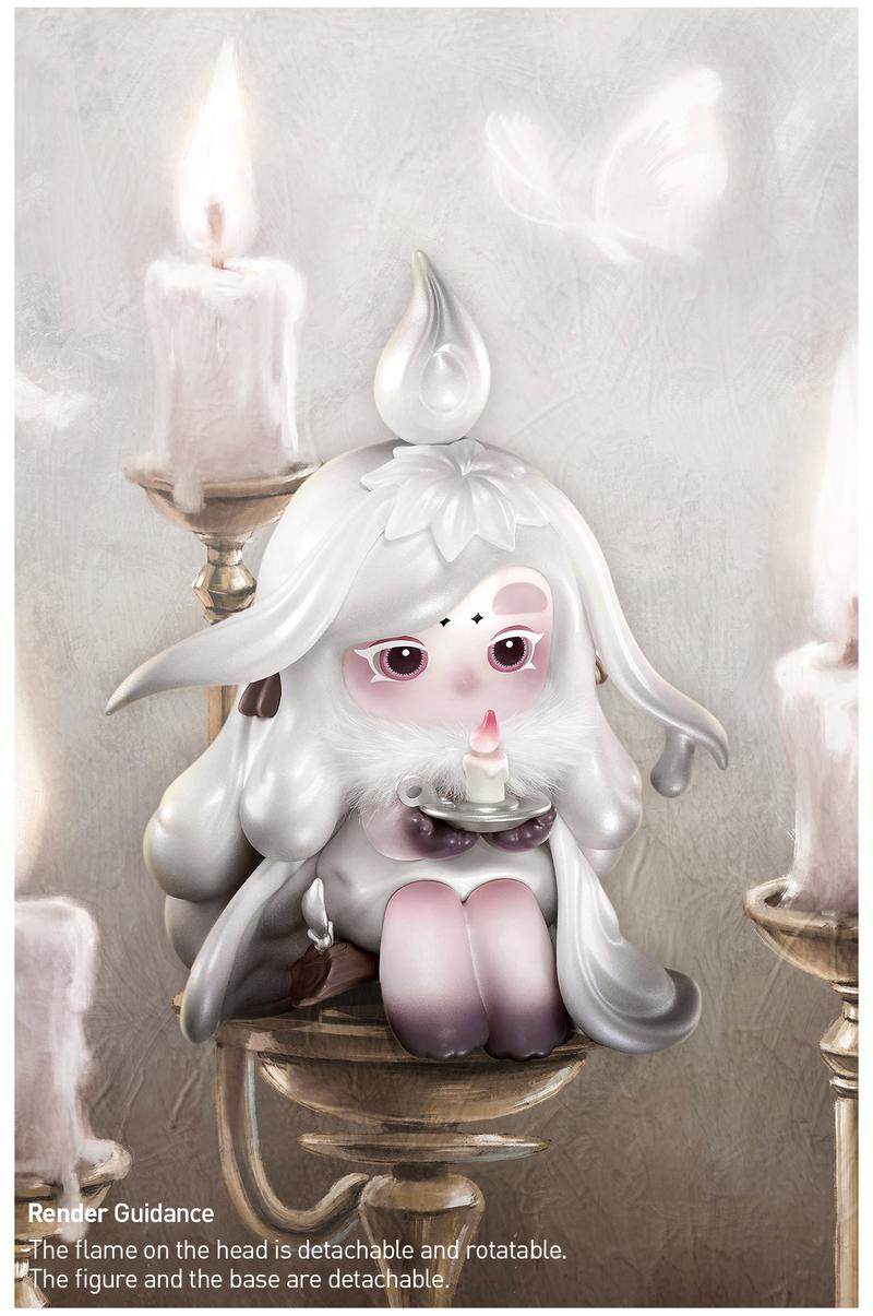 POP MART CHAKA Candle Whisper Series Figures POP MART CHAKA Candle Whisper Series Figures