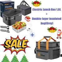 80W/1.8L/Black+Double-layer insulated bag/Grey