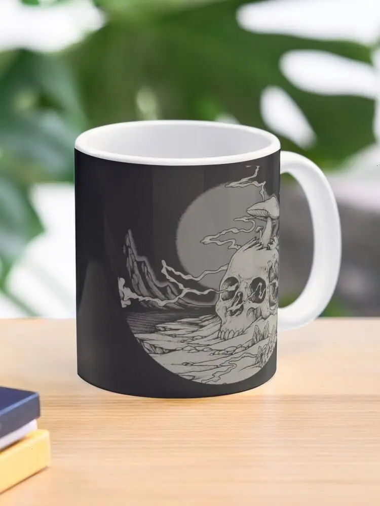 Vintage Voyager Coffee Mug, Retro Space Design Cup, Astronomy Gift