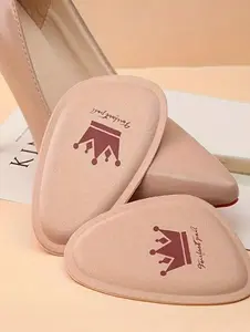 1 pair Women's Non-Slip Breathable Heel Grips, Sweat Absorbent Shoe Insoles For High Heels Prevent Slipping And Pain, Adjust Loose Shoes, Suitable For Pointed Toe Shoes