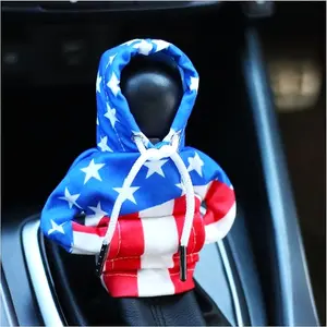 US Flag Car Shift Knob Hoodie, Gear Shift Hoodie,Gear Level Protector Cover, Automotive Car Interior Accessories,Funny Fashionable Gear Shift Cover,Trim,Universal Car Interior Stift Shift Cover Fits Car SUV,Arya's house
