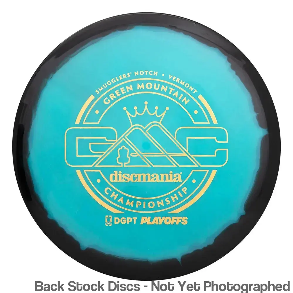 Discmania Horizon C-Line Color Glow MD4 Midrange with Smugglers' Notch Vermont - Green Mountain Championship Playoffs Stamp [Back Stock Inventory - Disc and Stamp Color WILL VARY]