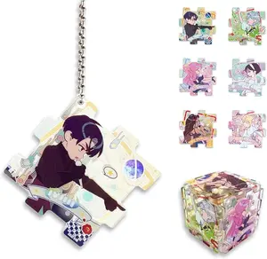 Alien Stage Puzzle Piece Blind Bag Acrylic Keychain, Official ALNST Anime Merch Couple Gift Blind Box