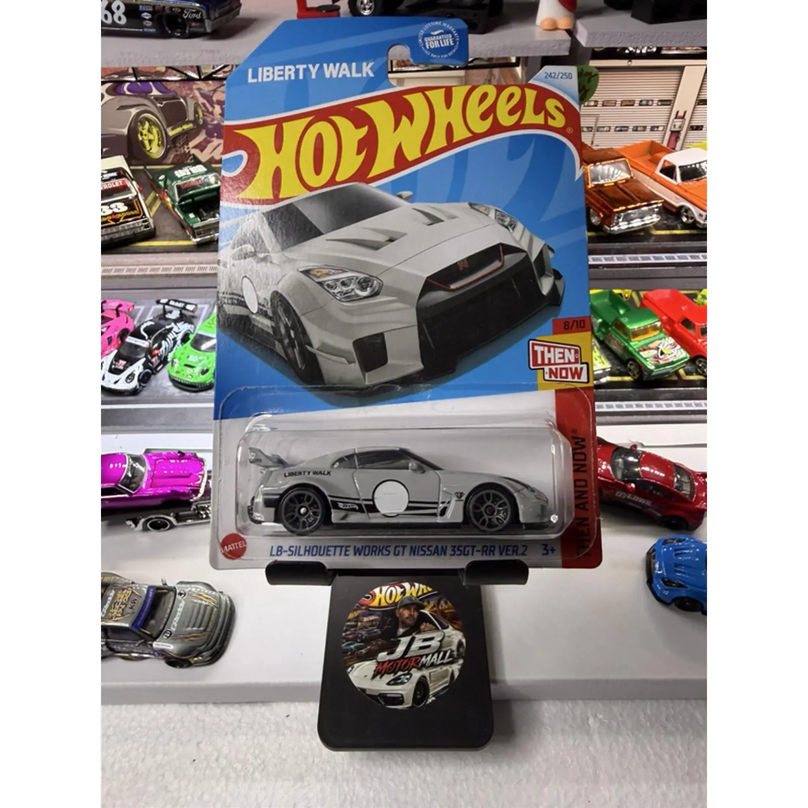 Hot Wheels Liberty Walk LB Silhouette Works GT Nissan 350Z 10th Anniversary Edition Diecast Model Car