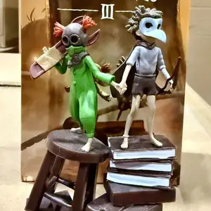 Little Nightmares III Alone And Low Action Figures Boxed Collectible Model Statue Desktop Ornament Game Peripheral For Game Fans
