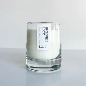 Black Cypress & Cassis | Scent notes of Cypress, Ambergris, & Tobaco Wood Wick Candle