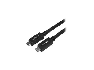 StarTech USB315CC1M USB C to UCB C Cable - 3 ft / 1m - M/M - USB 3.0 (5Gbps) - USB C Charging Cable - USB Type C Cable - USB-C to USB-C Cable