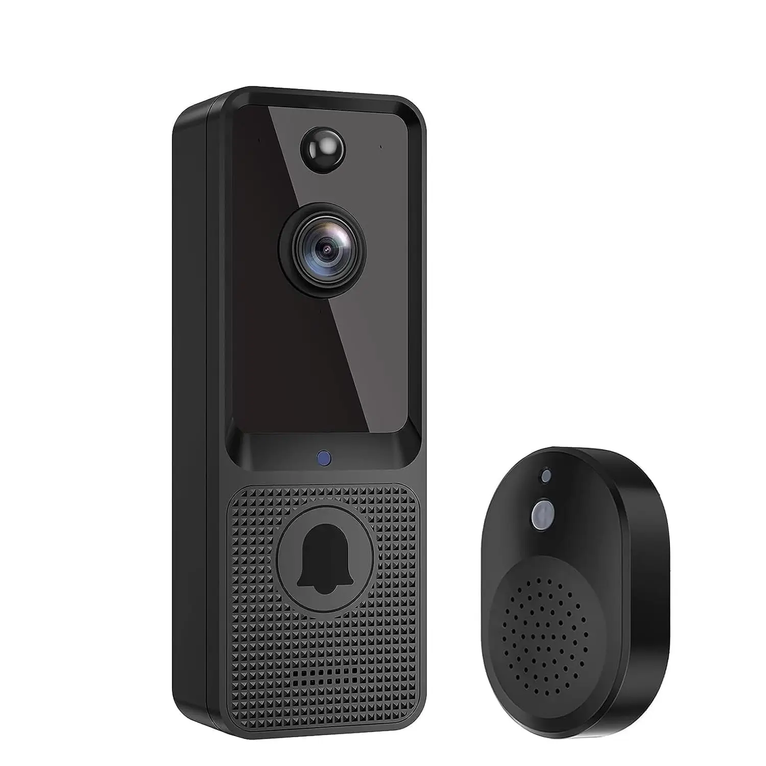 Smart AI Video Doorbell Camera Wireless, Chime Ringer Included, Smart Motion Human Detection, for Home Security, Wi-Fi, HD, Two-Way Talk, Night Vision