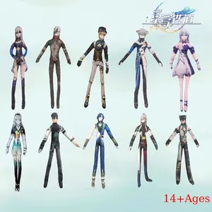 2026 new Game Honkai：Star Rail Aventurine Sunday Robin Blade Cosplay Plush Cotton Doll Slender Twistable Shape Abstract Model Decoration