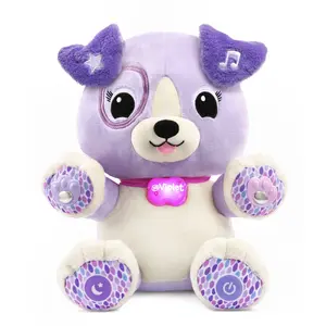 LeapFrog My Pal Violet Smarty Paws Plush, Plastic, Metal Electronic Pets Baby and Toddler Toys