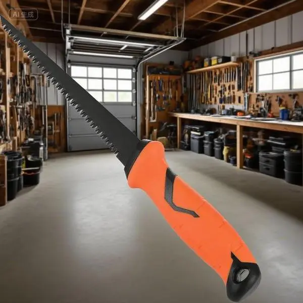 6-Inch High-Quality Bi-Metal Drywall Saw with TPR Non-Slip Saw Handle, Triple-Ground Teeth for Sheetrock Cutting Precision, Professional Keyhole Jab Saw for Hobbyists, Reusable with Gift Box