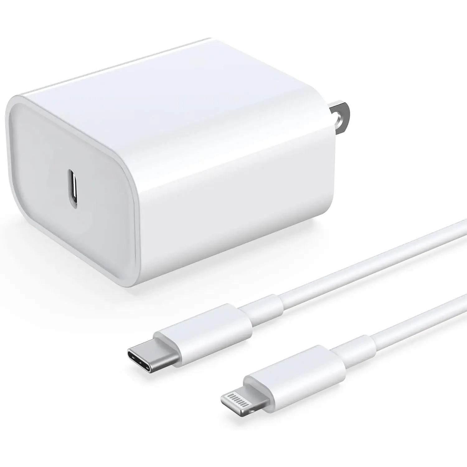 for iPhone Fast Charger, 33W USB C PD Wall Charger Block Plug with[MFi Certified]6ft Type C to Lightning Cable Quick Charging Data Sync Cord for iPhone14 13 12 11 Pro Max Mini Xs Xr iPad Air