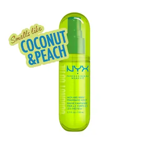 [NEW] Fat Oil Hair & Body Fragrance Mist, Lightweight & Non-Sticky, 4 scents, Vegan, 7.0 fl oz, NYX Professional Makeup