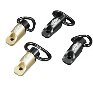 High-quality multi-purpose single-hole metal quick-release sling buckle, sling loop & lanyard buckle