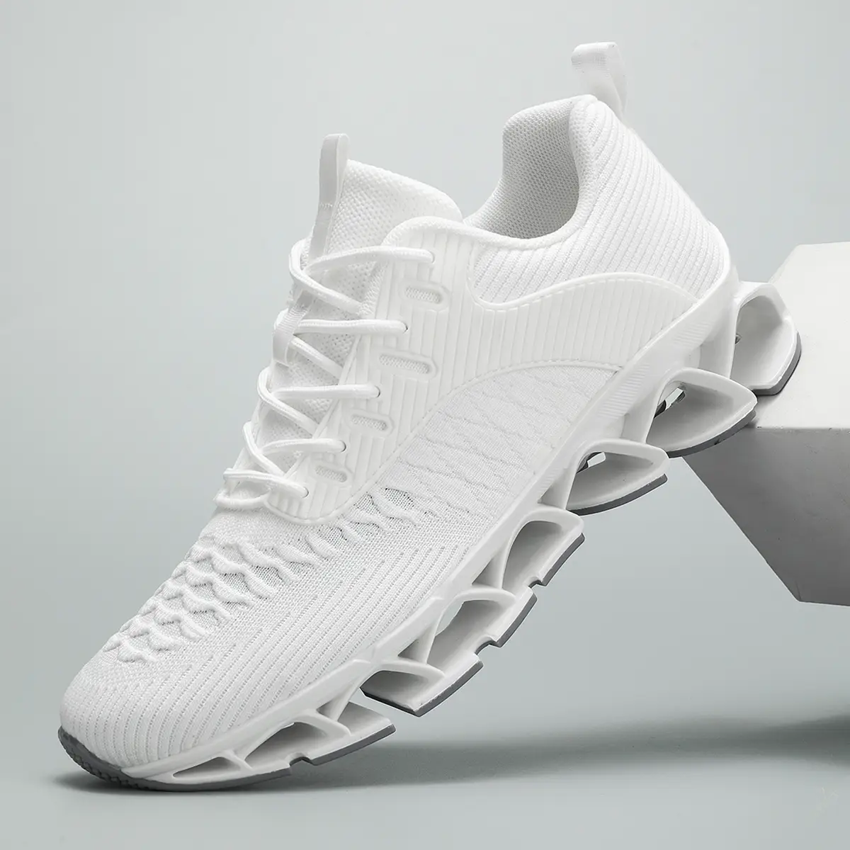 Mens Running Shoes Mesh Breathable Trail Runners Fashion Sport Blade Walking Tennis Sneakers-1960