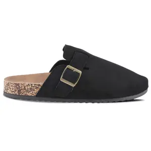 Belovely Heritage Ease: Covered Buckle Slide Men Sandals [BENSON-3]