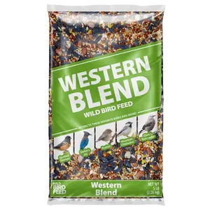 Western Regional Blend Wild Bird Food, Dry, 1 Count per Pack, 5 lb. Bag