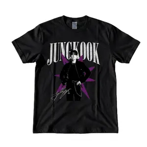 Vintage Seven Shirt Bangtan Kpop Merch Retro 90S Tee Gifts For Fans