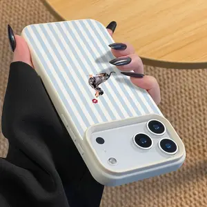 Cute Dog Kissing Lips Phone Case Cover Protector, Anti-Drop Tpu Material, Compatible with iPhone 11/12/13/14 Pro Max/15 Pro/16 Plus/16 Pro Max/17/17 Pro