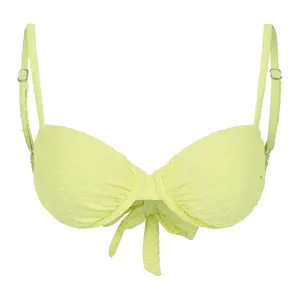 [just added - last chance] Rio Top - Textured Geometric / Sun Yellow