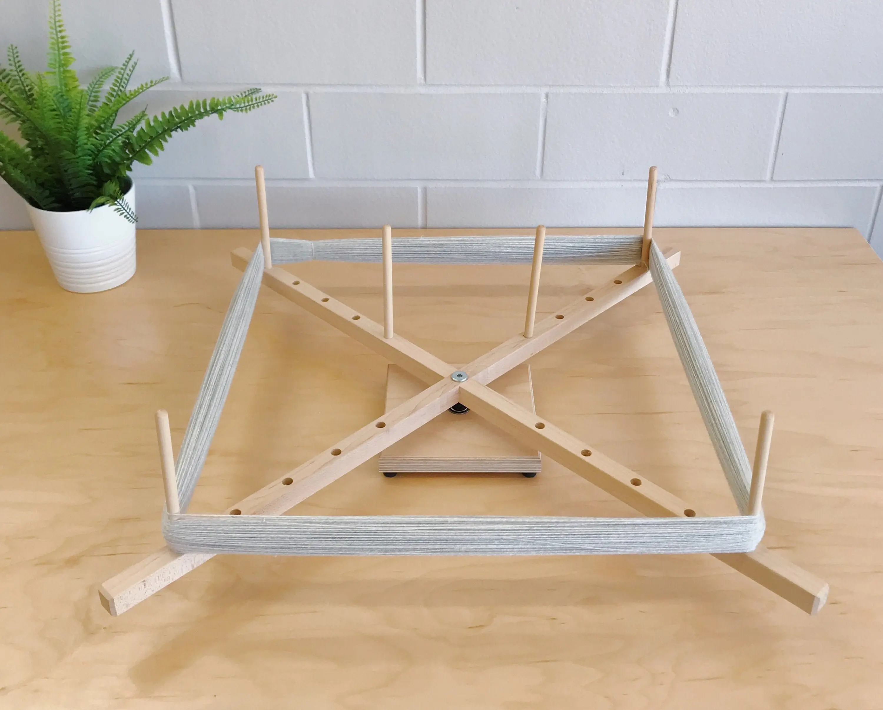 Yarn Swift with Ball Bearing Base- Made in the USA