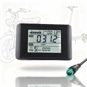 SW900 E-Bike Display – 5Pin Waterproof Wired LCD Screen, Multi-Voltage 18V–60V, Durable & Shockproof, Suitable for Electric Bikes & Scooters