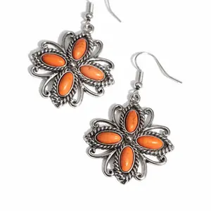 Badlands Ballad - Orange $5 Earrings
