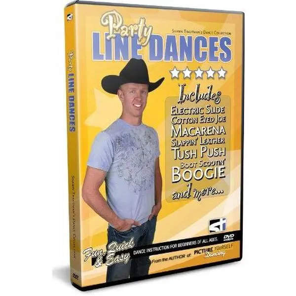 USED Book - Party Line Dances: Shawn Trautman's Learn to Dance Series (DVD) - english