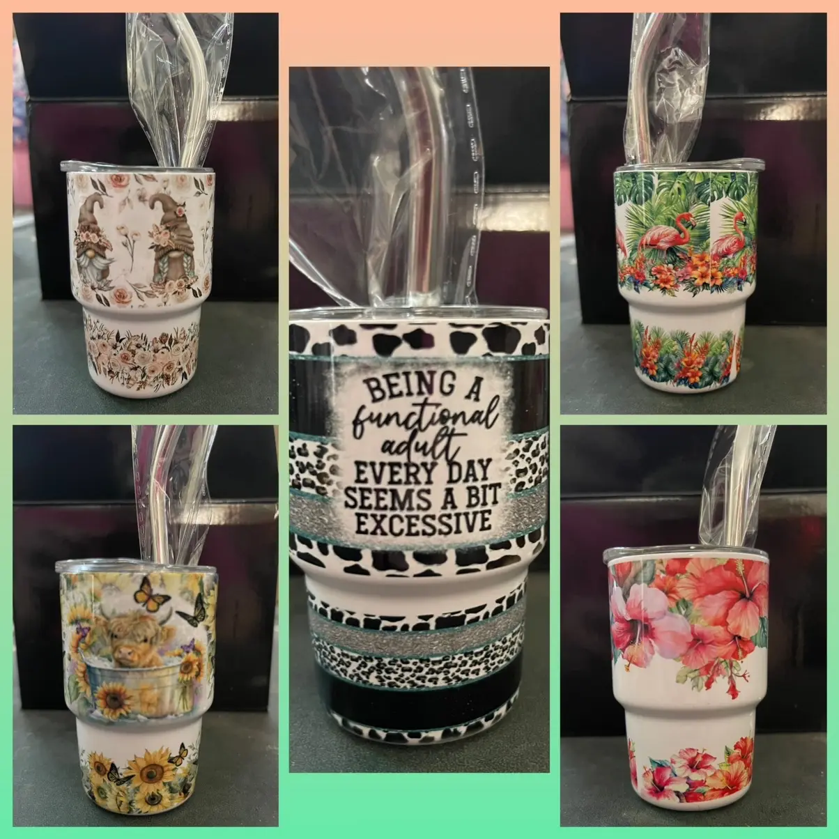 3oz Shot Mini Tumbler