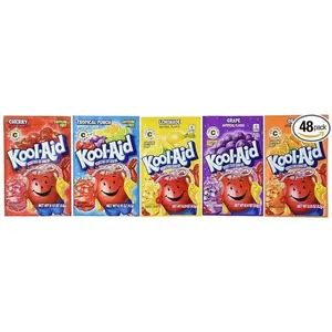 Kool-Aid Drink Mix, Variety Pack (Pack of 48)