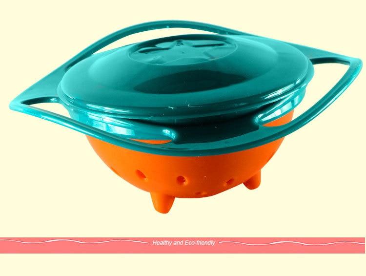 360 Rotate Universal Spill-proof Bowl Dishes