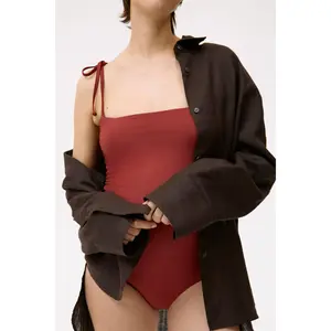 H&M MAMA Padded-cup tie-strap swimsuit