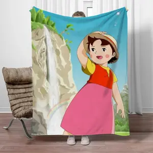 Heidi Fleece Blanket 150x200cm King Size Soft Thermal Throw Blanket for Bed Sofa Couch Microfiber Blanket Home Decor