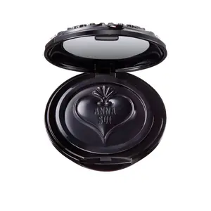 Anna Sui Black Cream Blush – Black-to-Red Color Changing Cream Blush for a Soft Natural Flush, Buildable Dewy Finish, Skin-Adaptive Formula (4g) Cosmetic Product Beauty Cosmetics