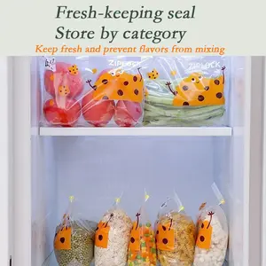 Reusable aluminum foil sealed storage bags, reusable vacuum zipper cooler bags, upright aluminum foil sealed bags, with labels and zipper locks, suitable for both travel and business trips sealable new resealable vacuum zipper pouch portable freezer