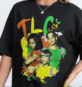 TLC Unisex Shirt, Vintage Tlc Shirt, 90S Tlc Group Shirt, 90S Music Shirt, Tlc Band Shirt, Tlc Graphic Tee, EO98R