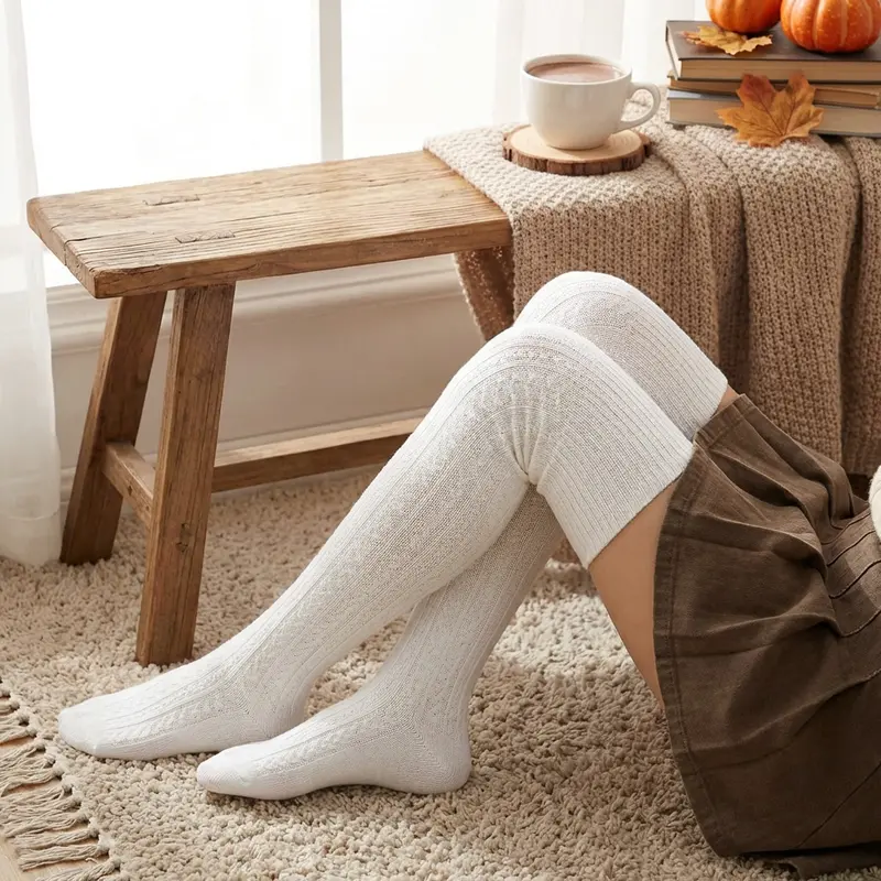 long sock style women - TikTok Shop