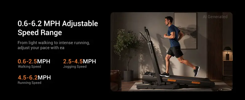 UMAY walking pad treadmill product feature image 6