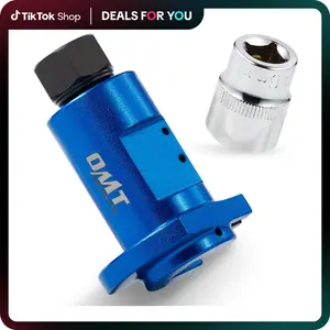 OMT Strut Spreader Tool, Universal Suspension Strut Spreader Tool with 3/8 Drive Socket, 16 mm External Hexagon, and 5.0-10.5 mm Spreading Range Compatible with Audi BMW Mini Ford VW More Hardware Heavy Duty, Limited Time Deal