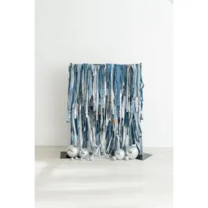 Denim & Bling Fringe Backdrop