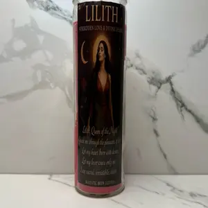 Lilith Ritual Candle Spell - Forbidden Love & Divine Binding - Lilith Queen of the Night - Majestic Brew Goddess