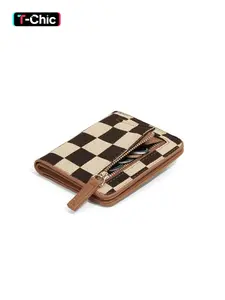 Women's Minimalist, Casual Versatile Zipper Card Holder, Trendy All-match Wallet for Daily Use, Fashionable Card Holder